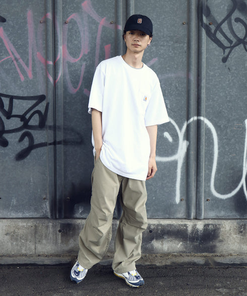 H180 / 54kg / B85 / W68 / H94 / 着用サイズ:L White